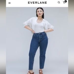 Everlane The Curvy ‘90s Cheeky Straight Jean